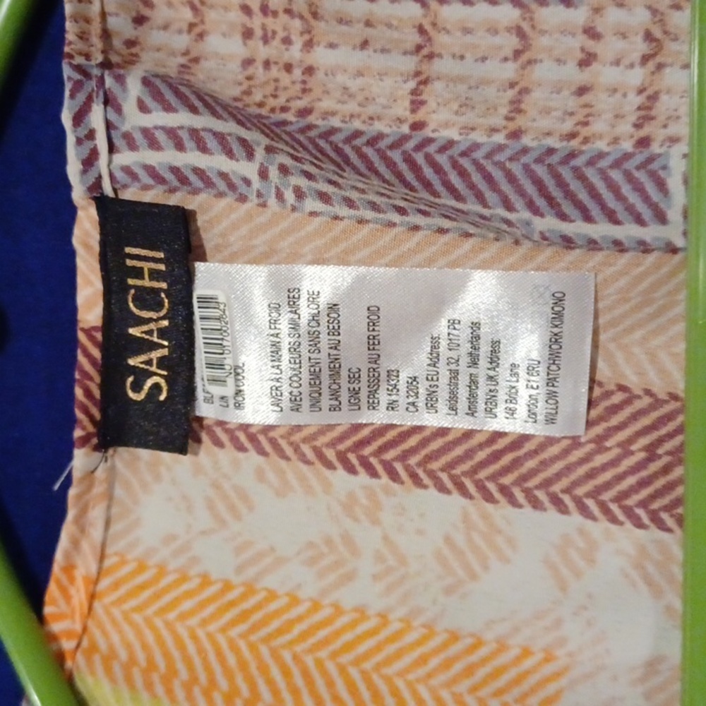 Saachi (Free People) Willow Patchwork Kimono - image 4